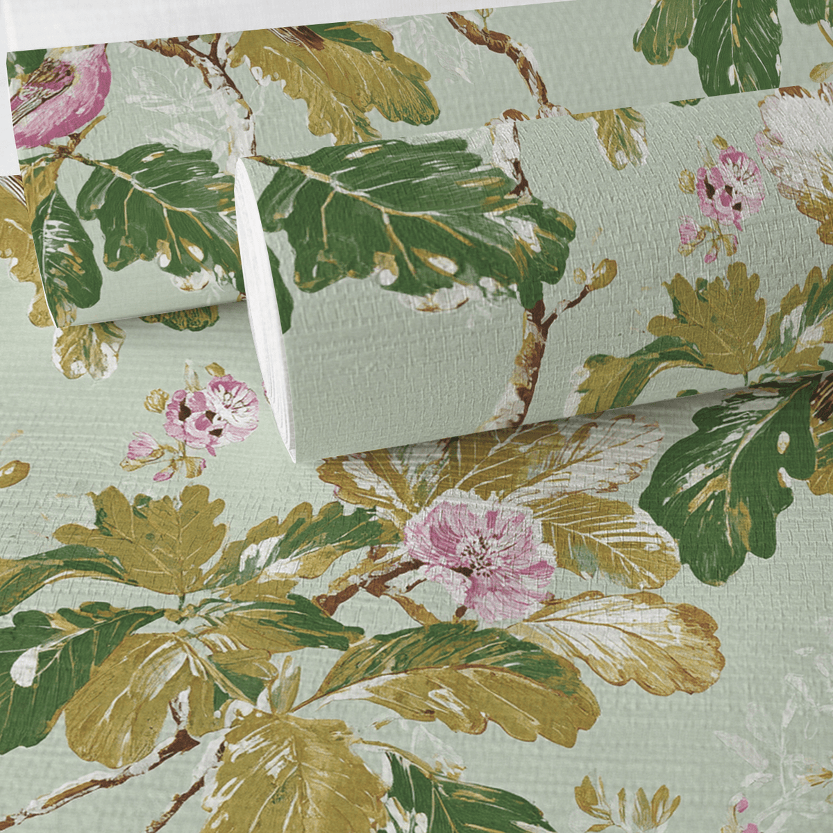 Maine Faux Grasscloth Wallpaper - Benton Lane Home - Lemon Park