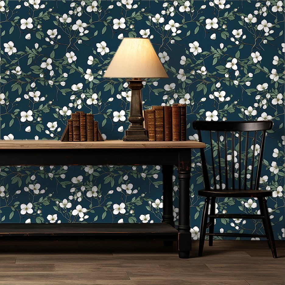 Maisie Floral Wallpaper - Benton Lane Home - Painted Paper