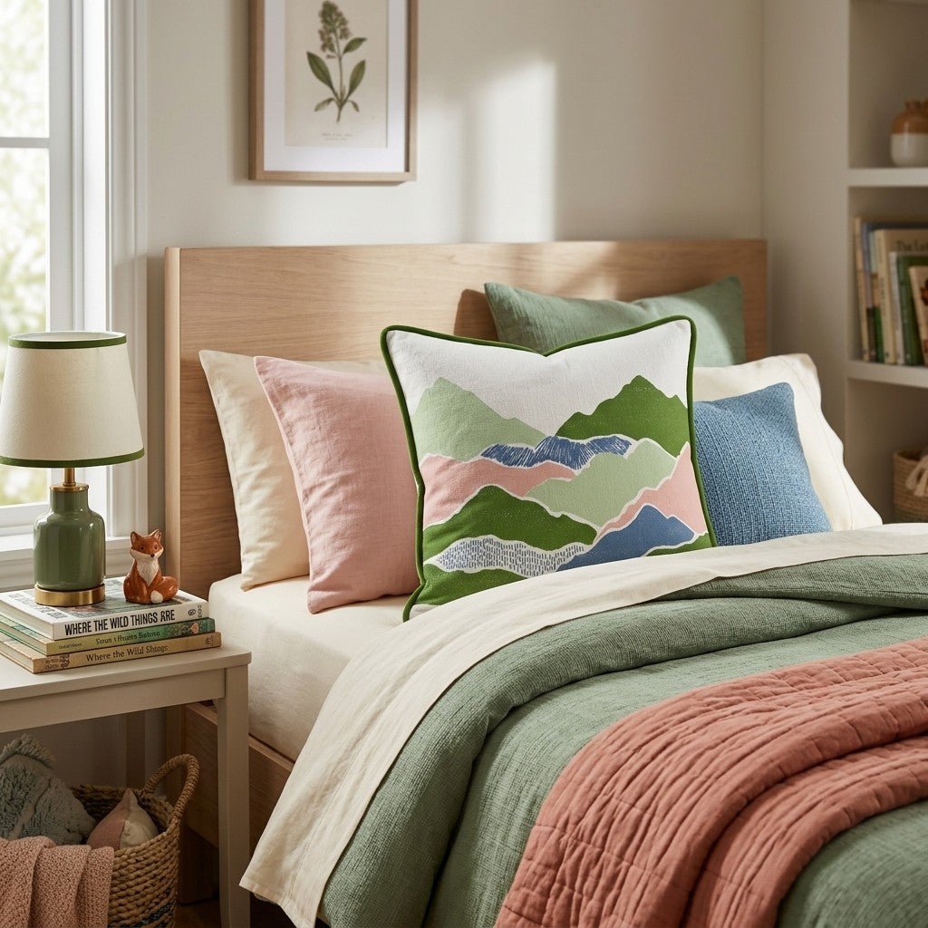 Majestic Mountains Throw Pillow - Benton Lane Home - Hillcroft Home
