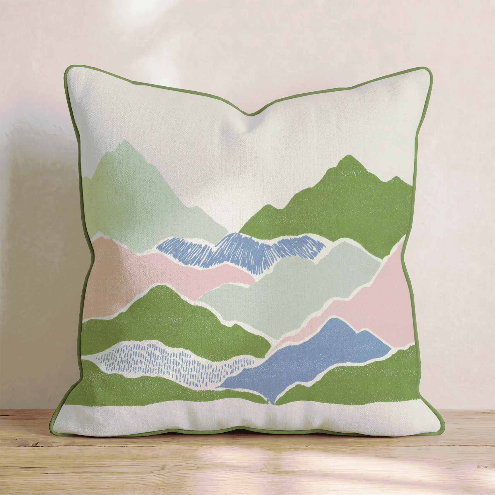 Majestic Mountains Throw Pillow - Benton Lane Home - Hillcroft Home