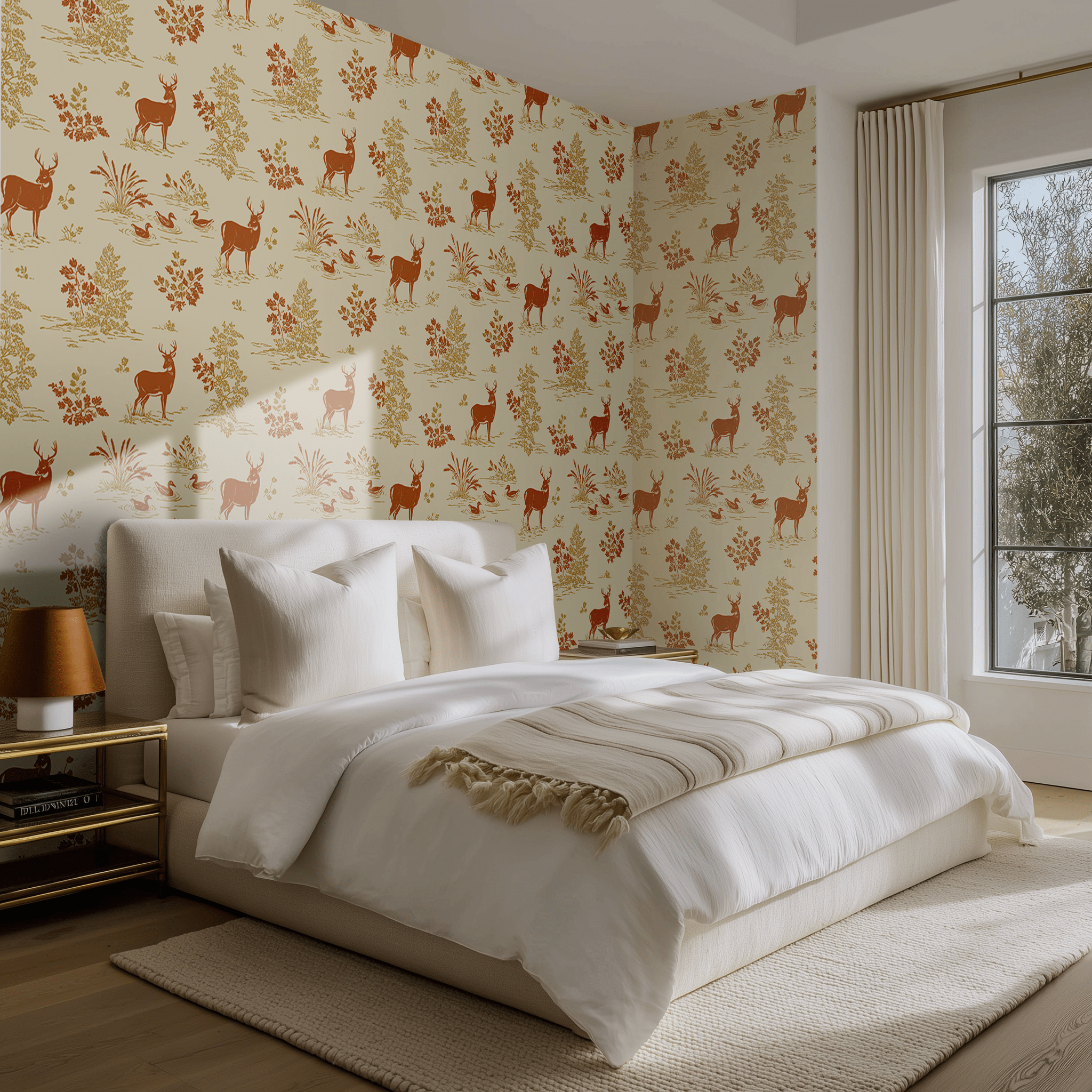 Mallard Grove Wallpaper - Benton Lane Home - Painted Paper