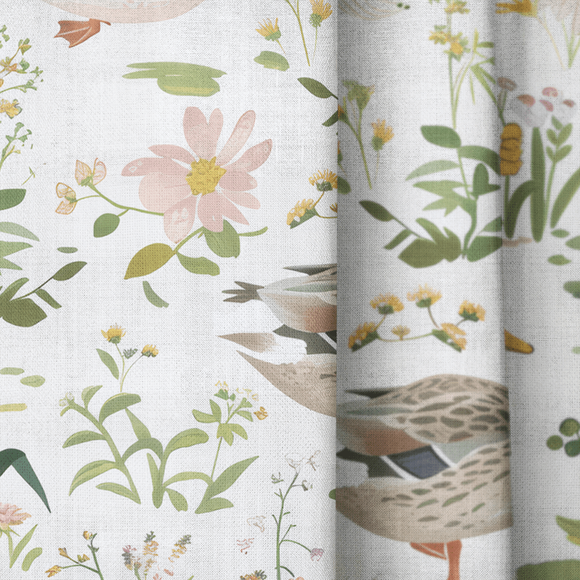 Mallard Meadow - Drapery - Benton Lane Home - Lemon Park