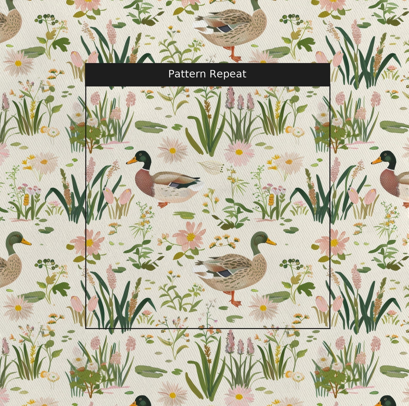 Mallard Meadow - Fabric - Benton Lane Home - Lemon Park