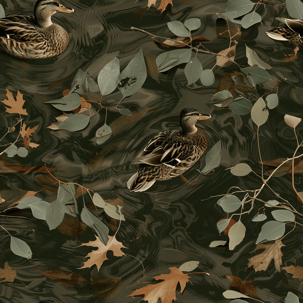 Mallard & Moss Wallpaper - Benton Lane Home - Painted Paper