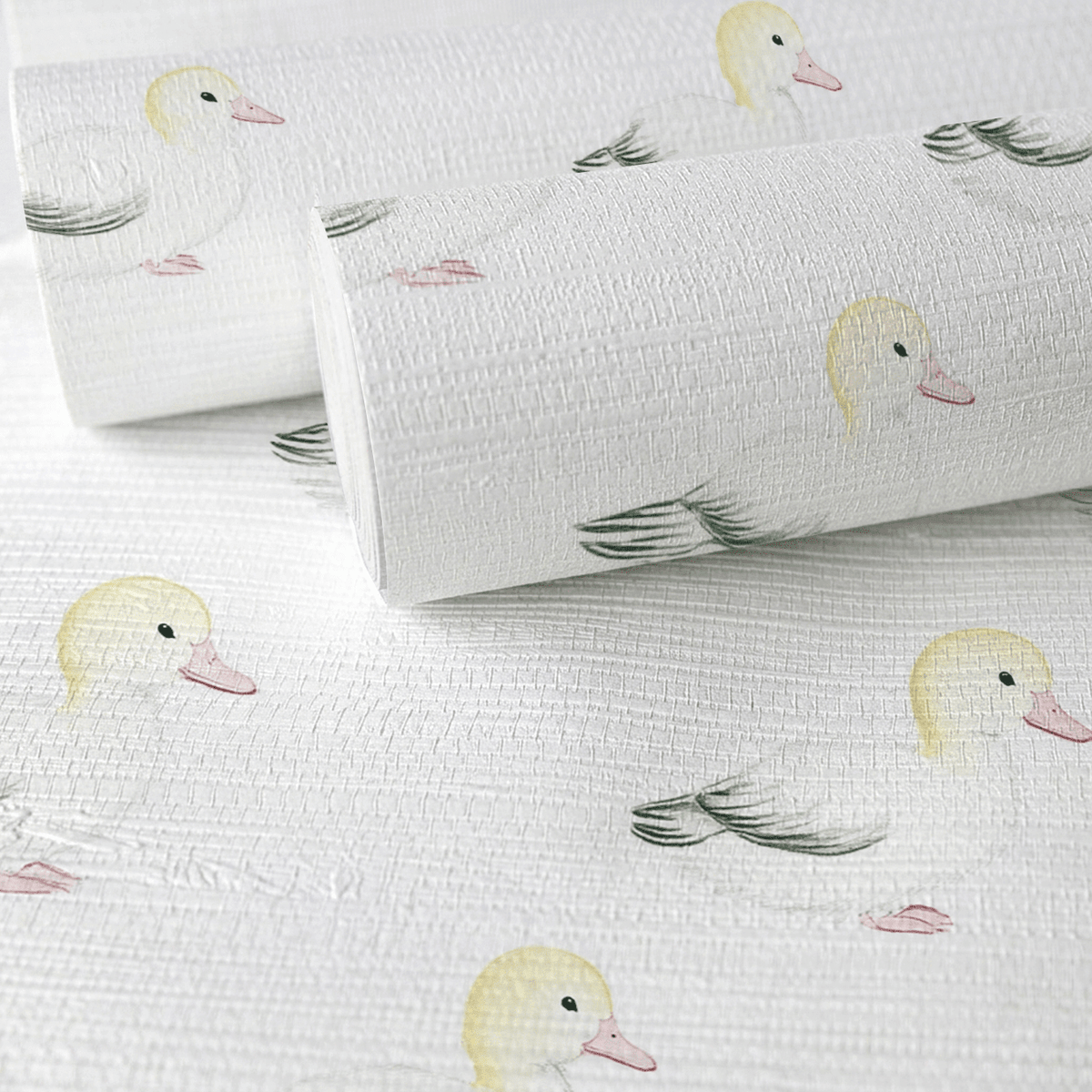 Mallards Faux Grasscloth Wallpaper - Benton Lane Home - Lemon Park