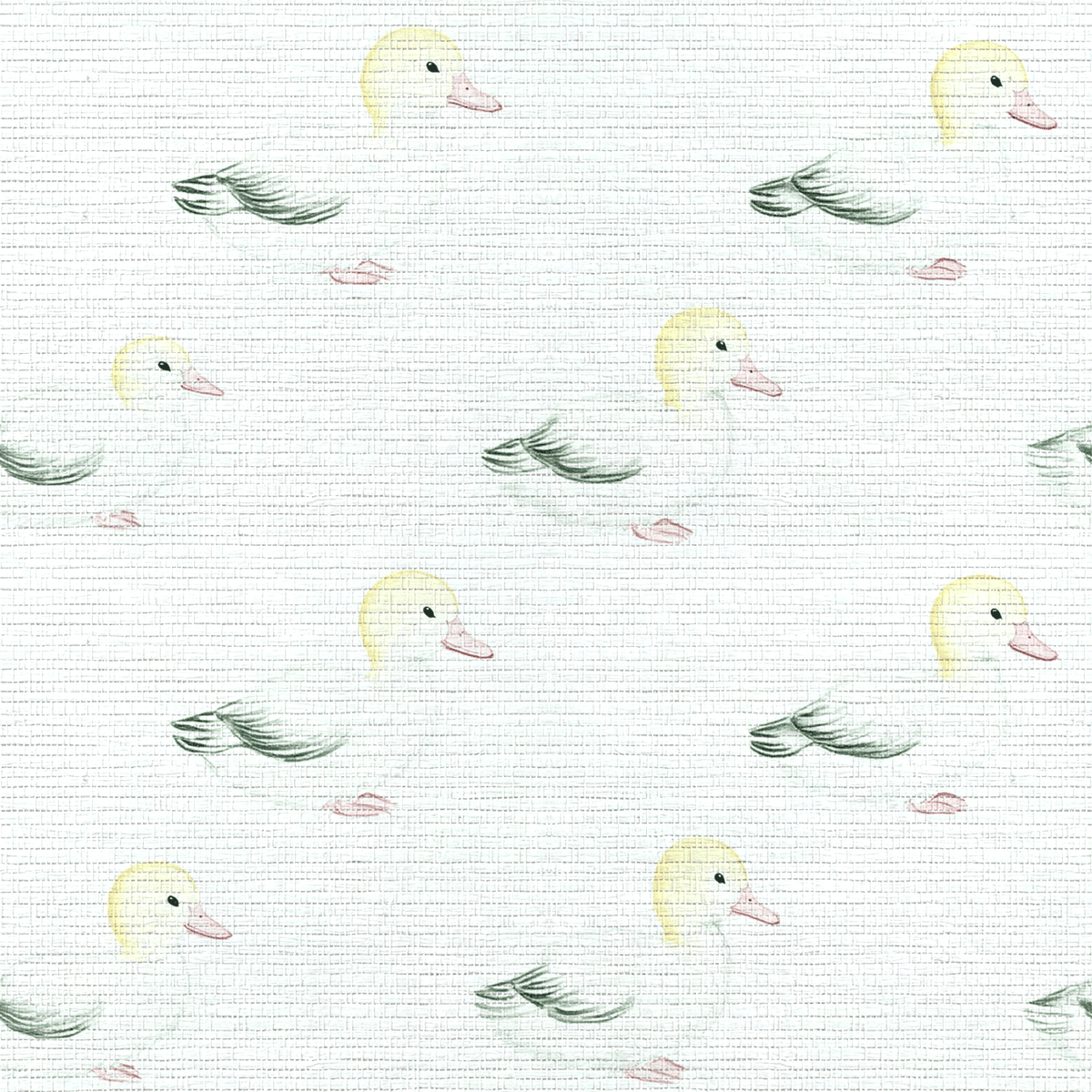 Mallards Faux Grasscloth Wallpaper - Benton Lane Home - Lemon Park