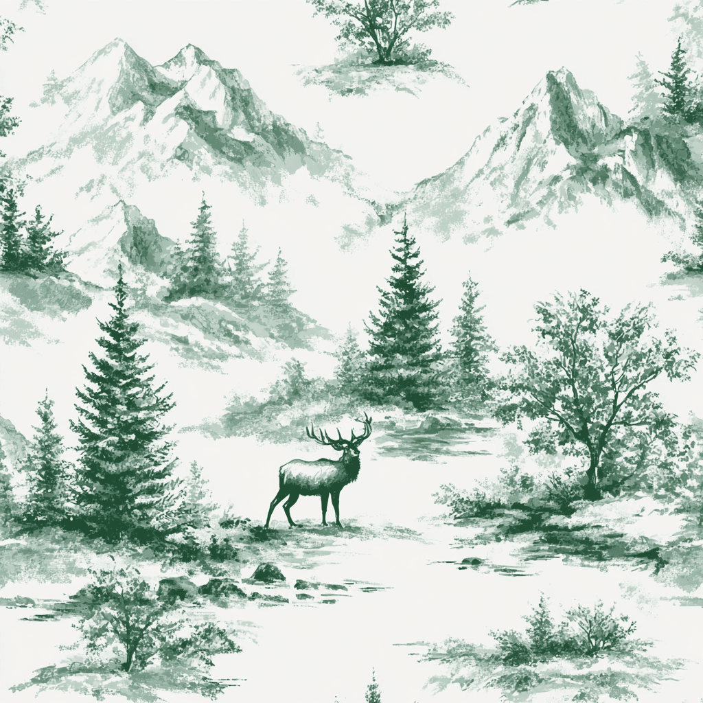 Mammoth Wallpaper - Benton Lane Home - Lemon Park