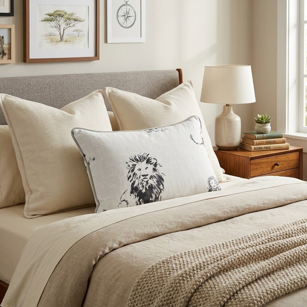 Mane Attraction Throw Pillow - Hillcroft Home