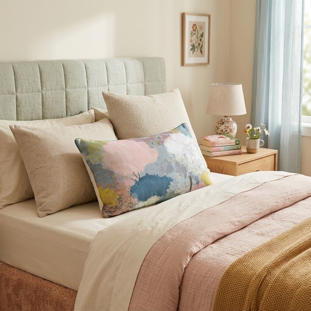 Manor Toile Throw Pillow - Hillcroft Home