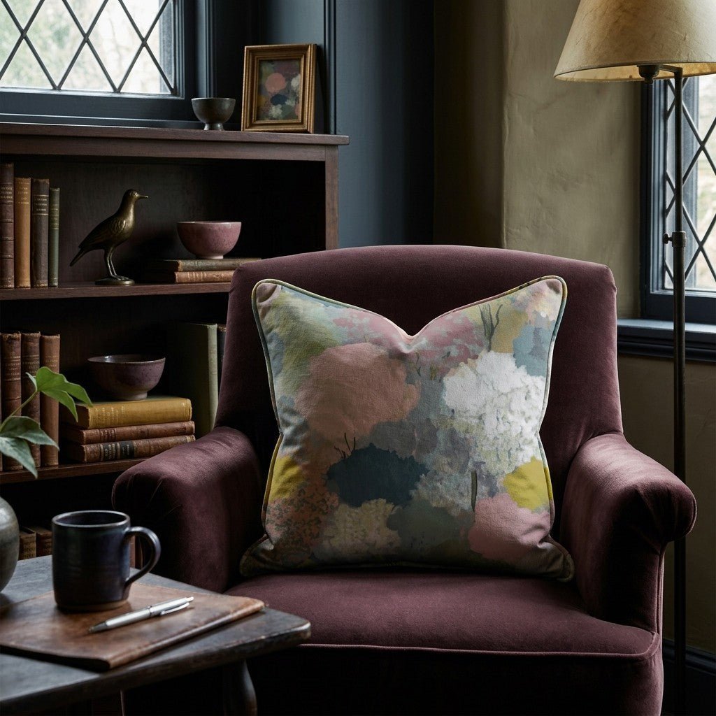 Manor Toile Throw Pillow - Benton Lane Home - Hillcroft Home