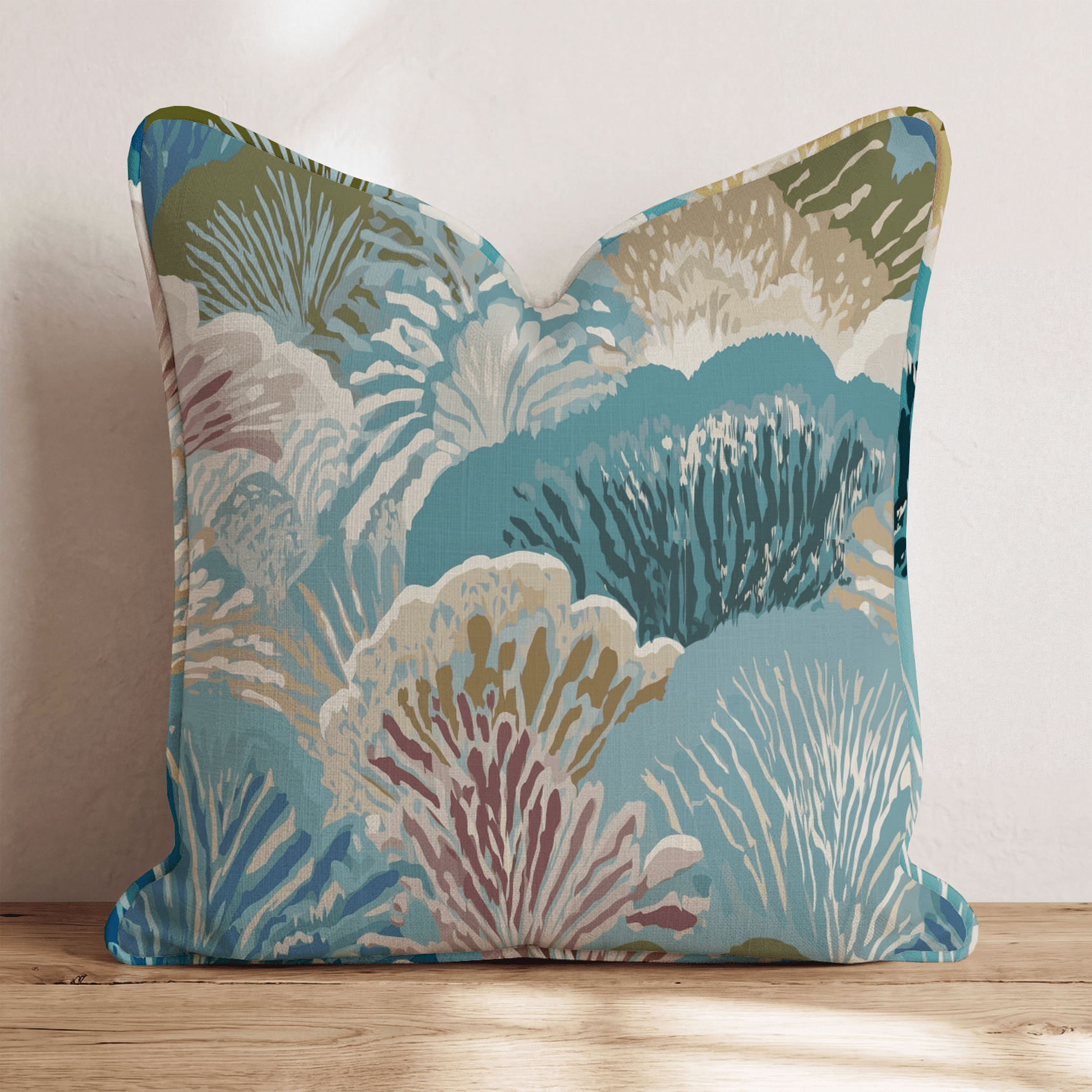 Marble & Mint Throw Pillow - Benton Lane Home - Hillcroft Home