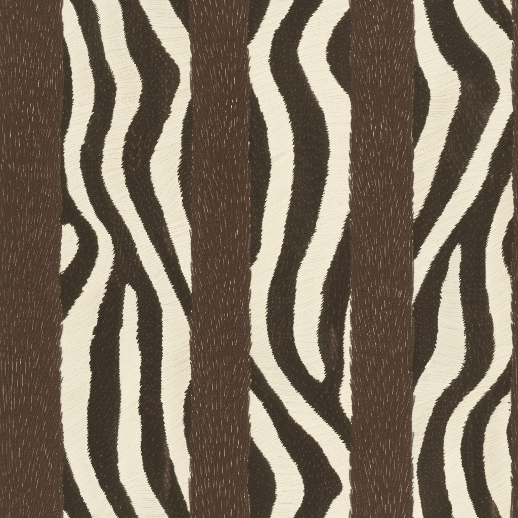 March Zebra Stripe Wallpaper - Benton Lane Home - Painted Paper