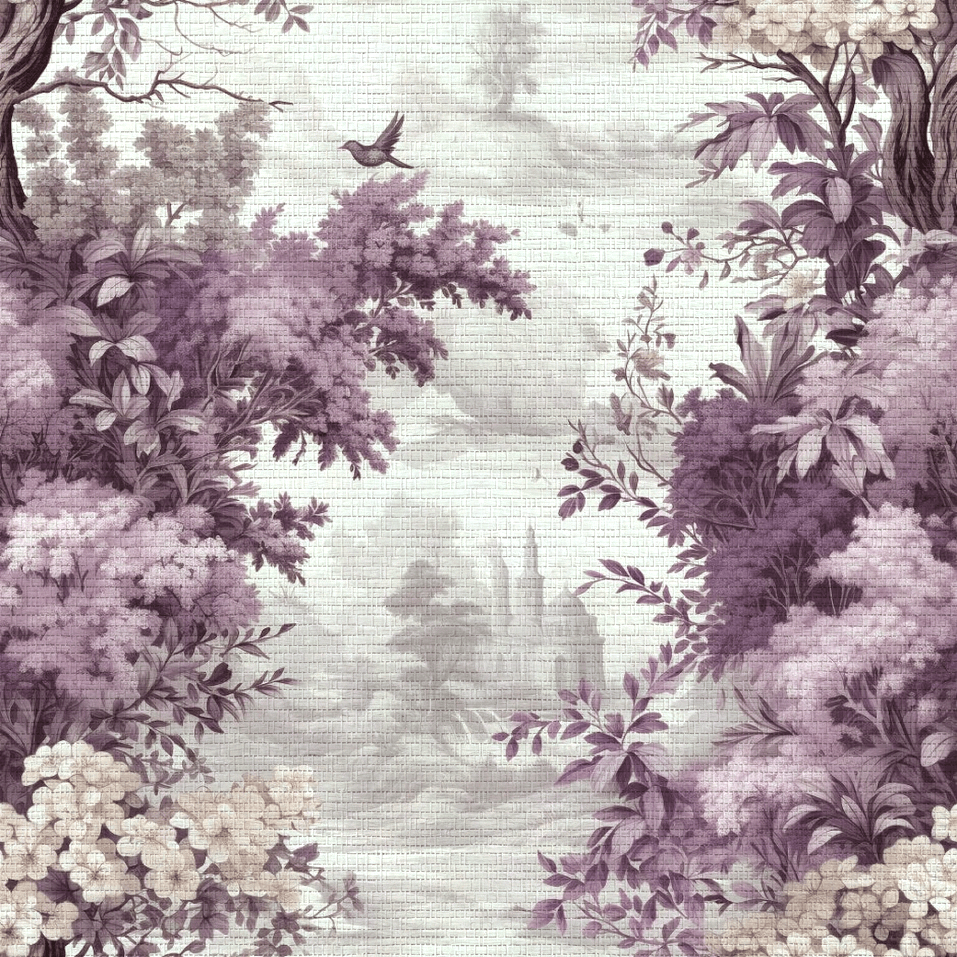 Margaret Faux Grasscloth Wallpaper - Painted Paper