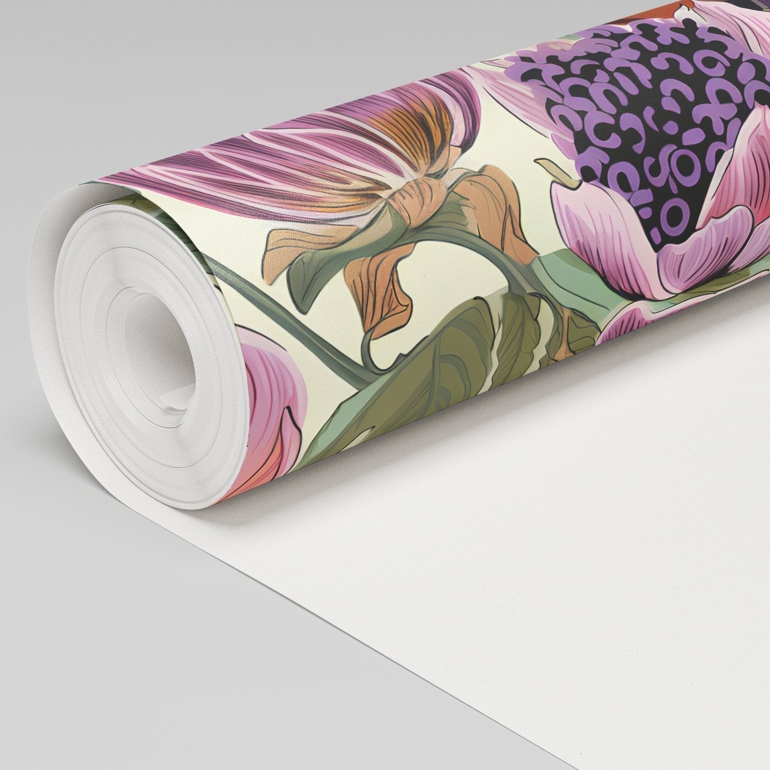 Margo Fruit Floral Wallpaper - Benton Lane Home - Painted Paper