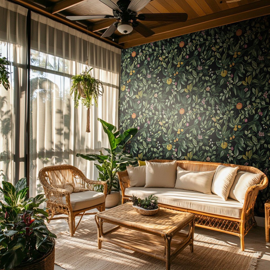 Maria Wallpaper - Benton Lane Home - Painted Paper