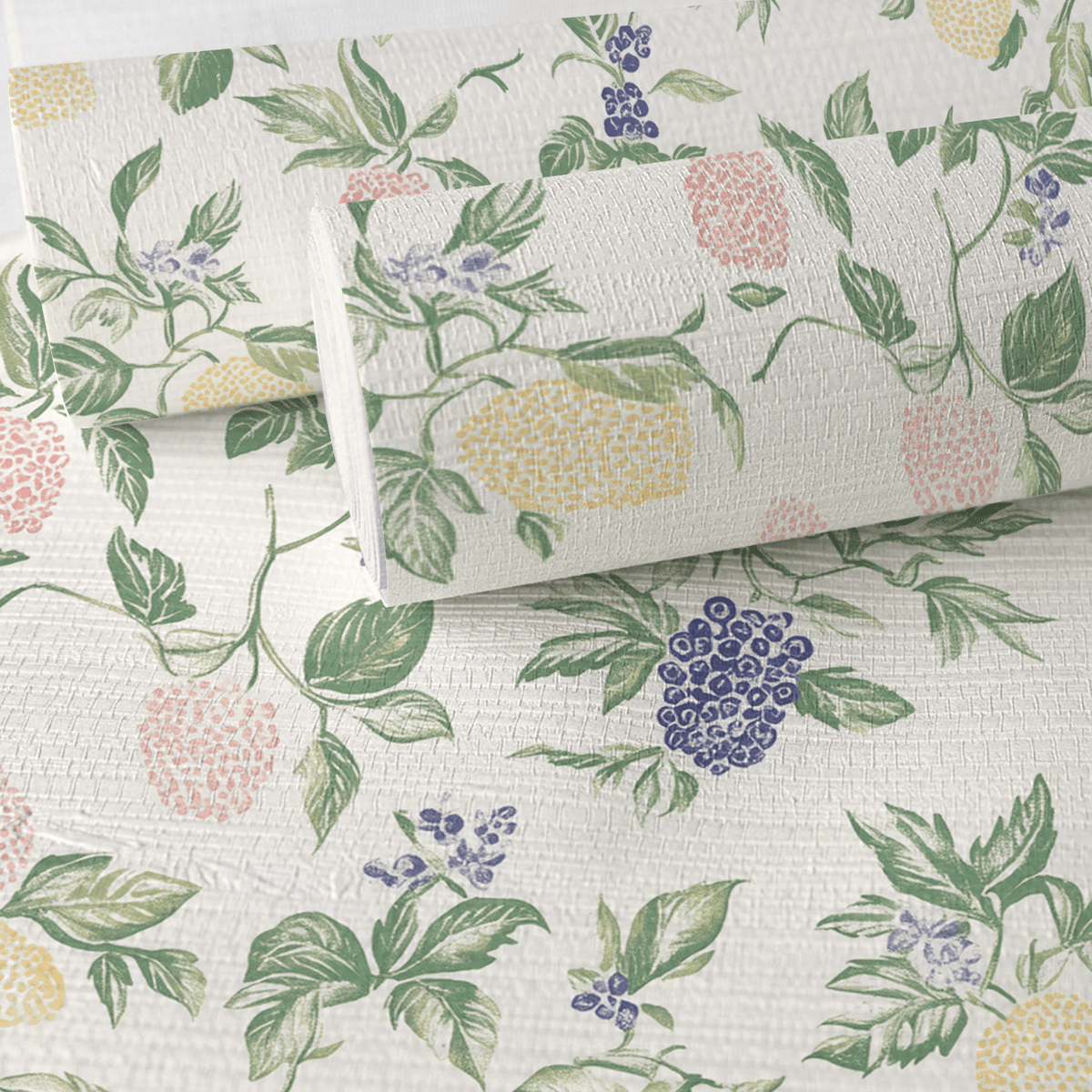 Mariana Faux Grasscloth Wallpaper - Benton Lane Home - Lemon Park