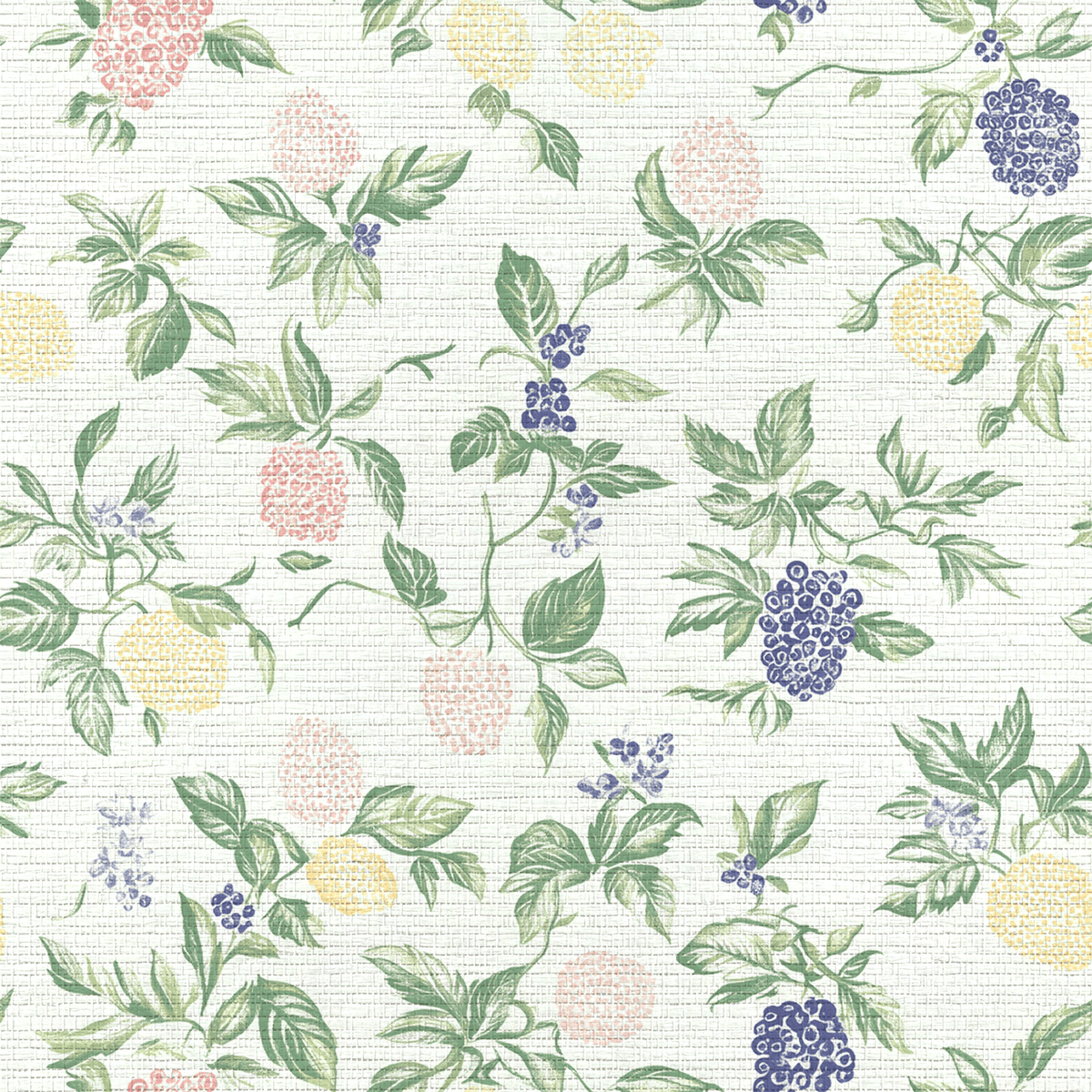 Mariana Faux Grasscloth Wallpaper - Benton Lane Home - Lemon Park