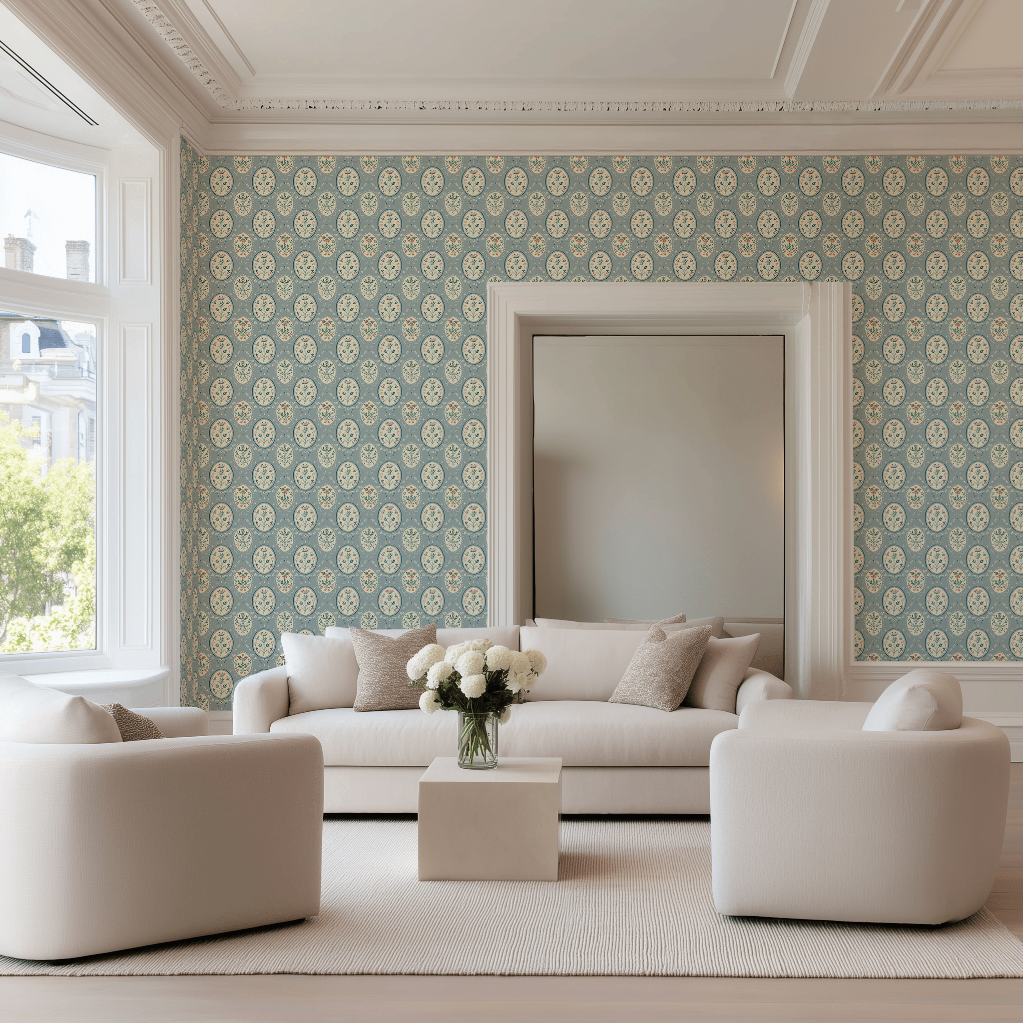 Maribell Wallpaper - Painted Paper