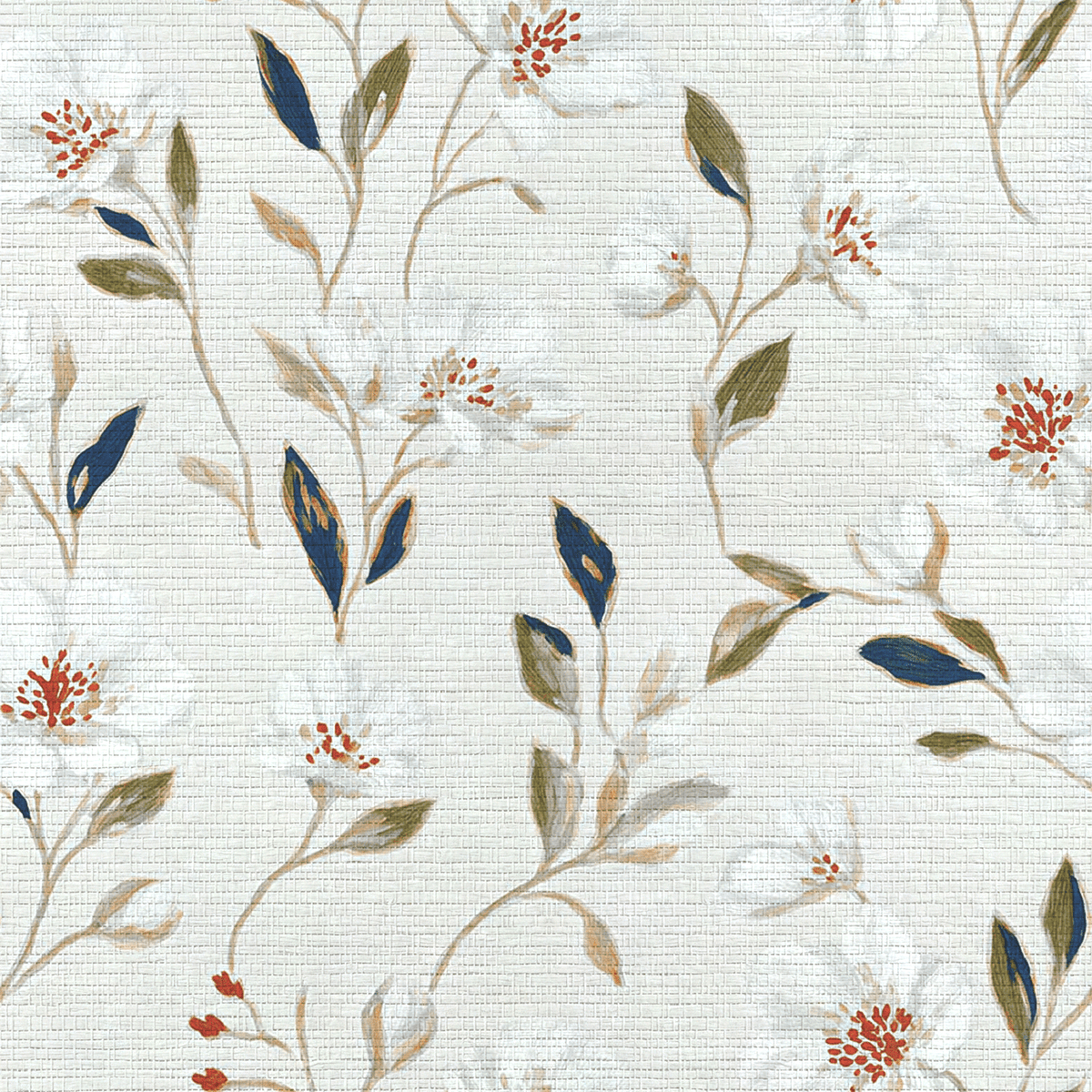Marigold Belle Faux Grasscloth Wallpaper - Benton Lane Home - Lemon Park