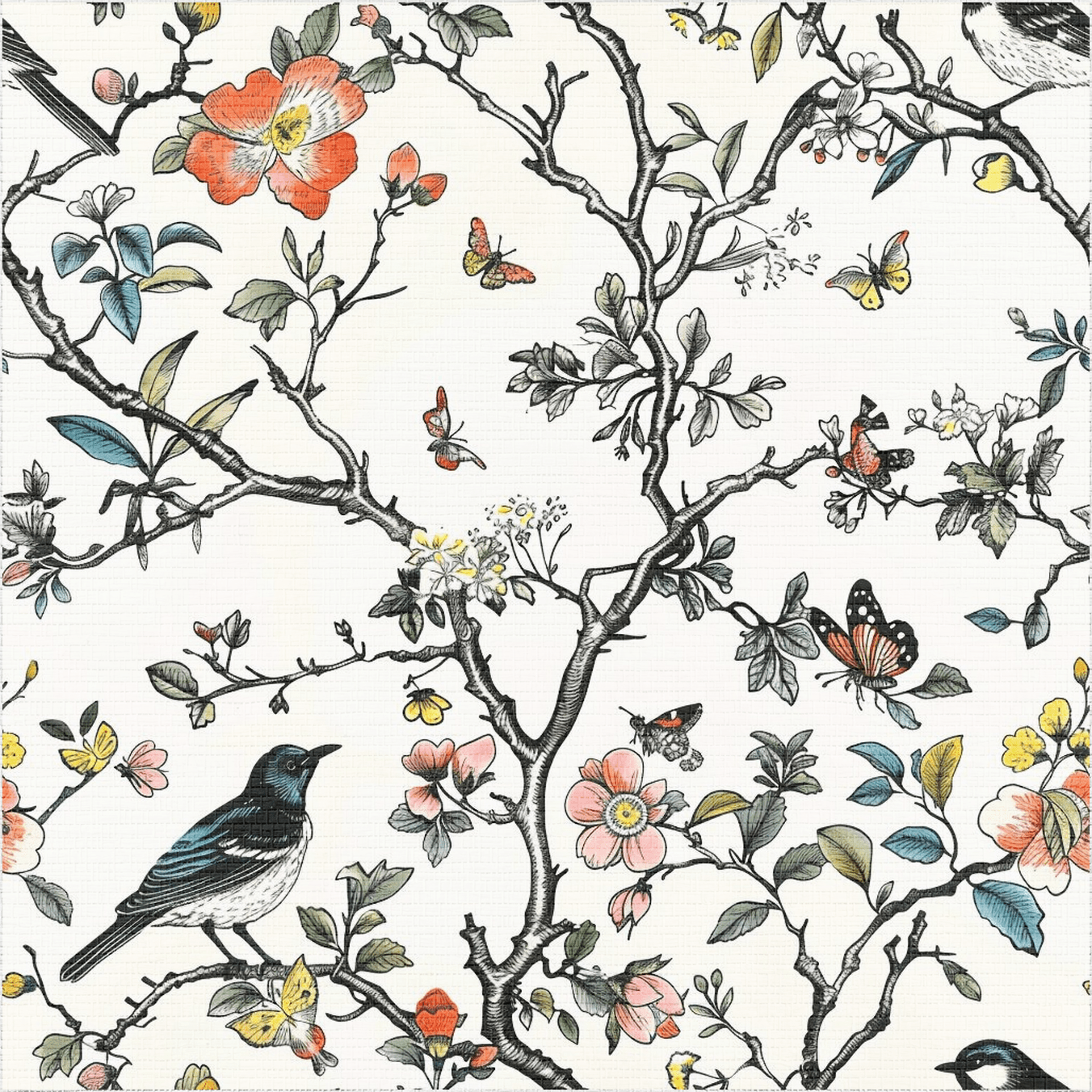 Marigold Faux Grasscloth Wallpaper - Painted Paper