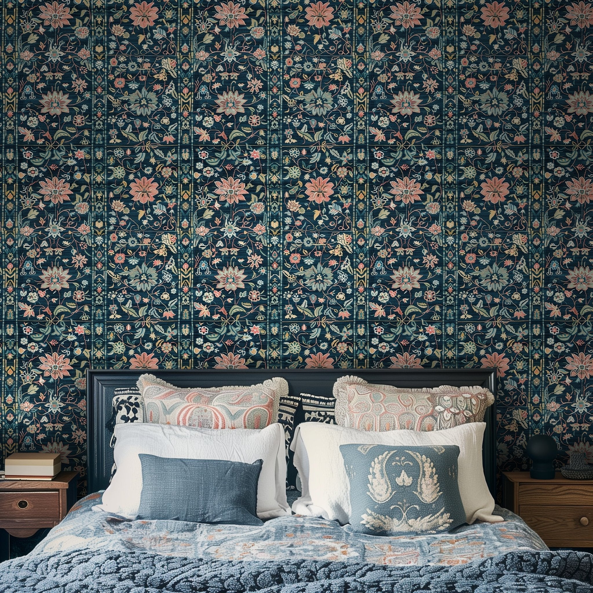 Marina Wallpaper - Benton Lane Home - Painted Paper