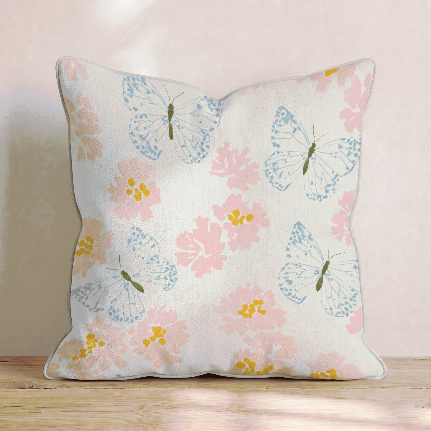 Mariposa Throw Pillow - Benton Lane Home - Hillcroft Home