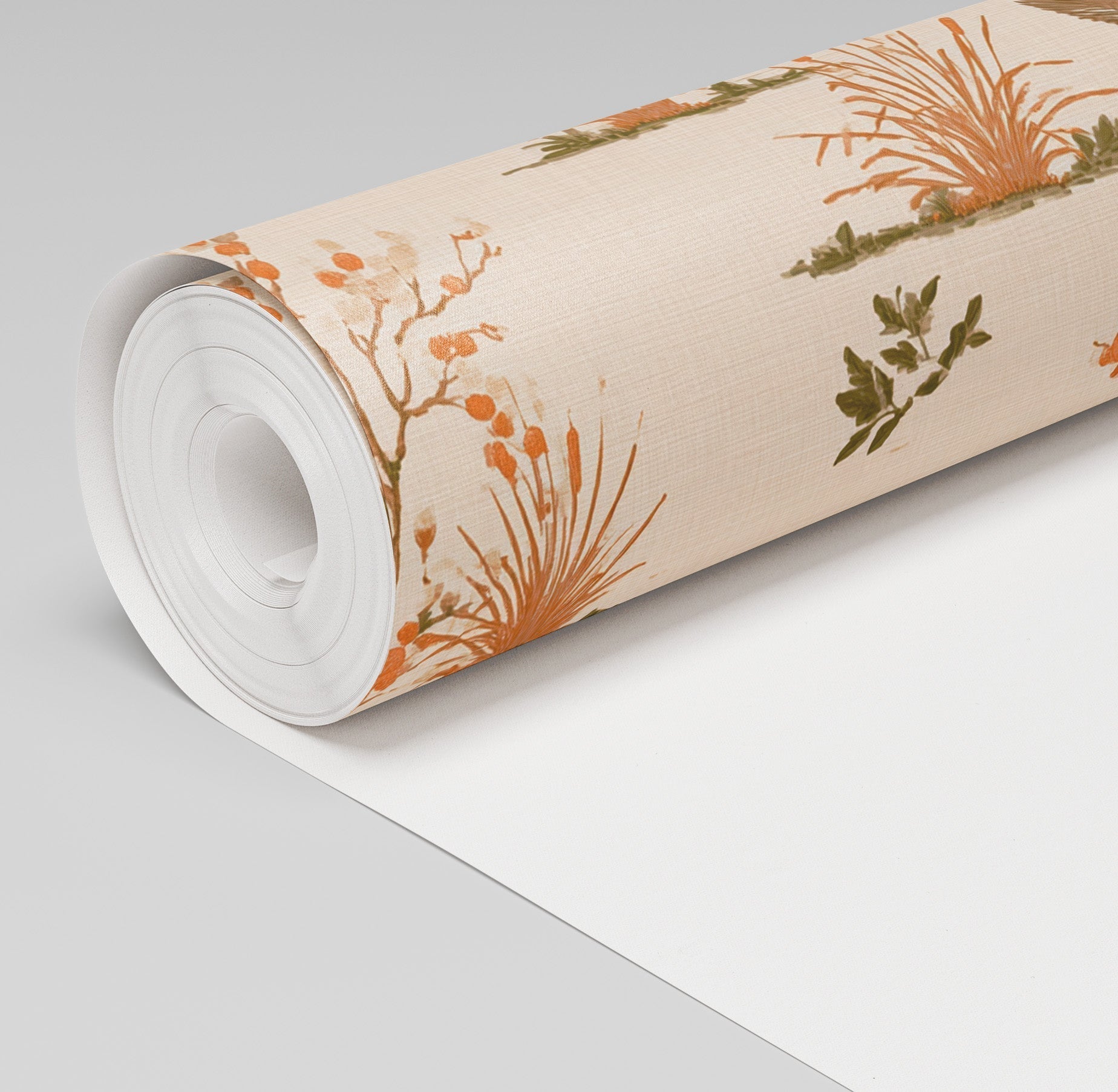 Marshland Flight Wallpaper - Benton Lane Home - Painted Paper