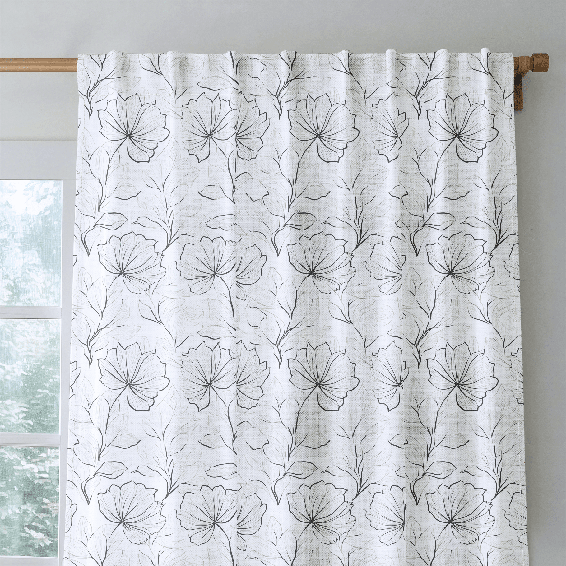 Marshmellow Field - Drapery - Benton Lane Home - Lemon Park