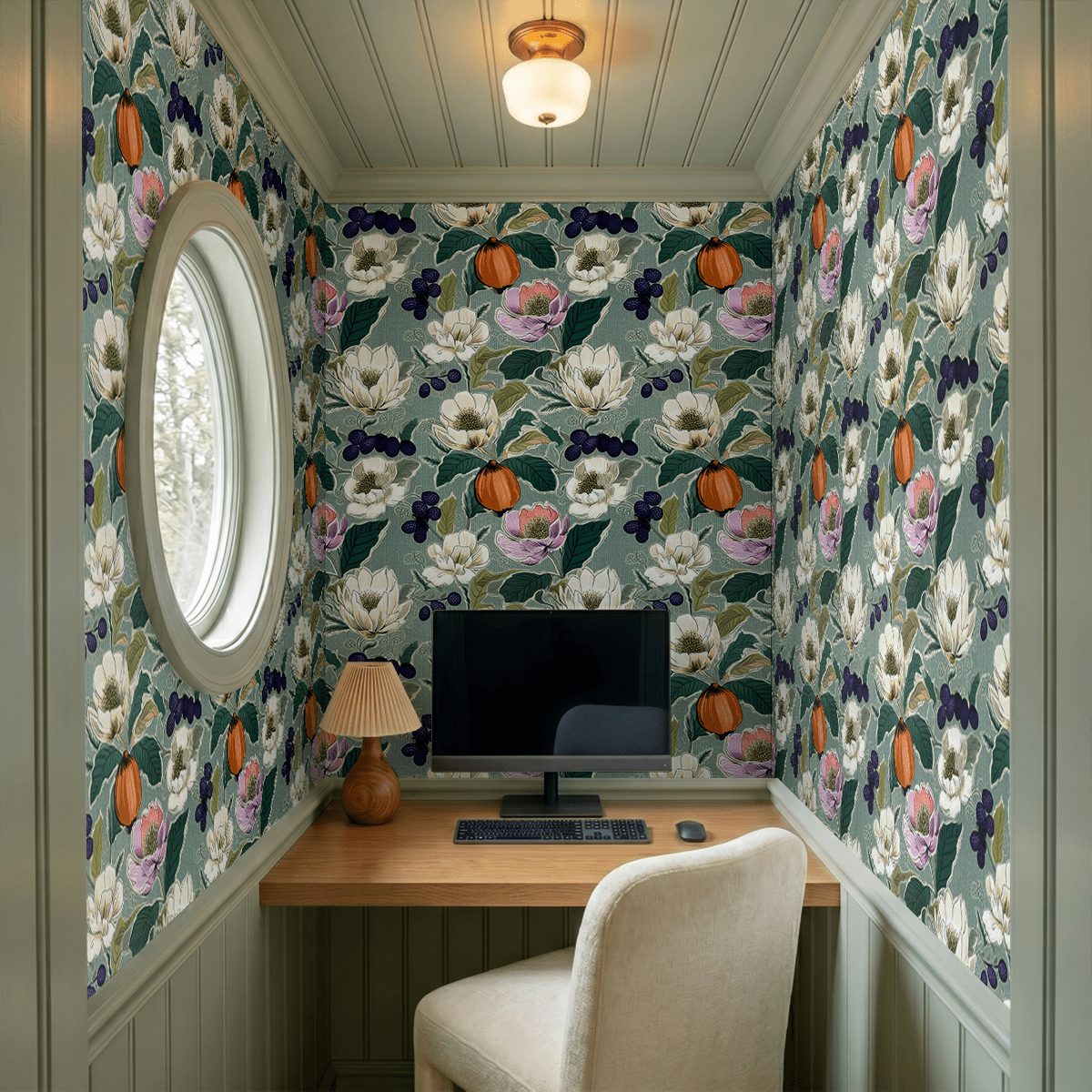 Mary Ella Wallpaper - Painted Paper