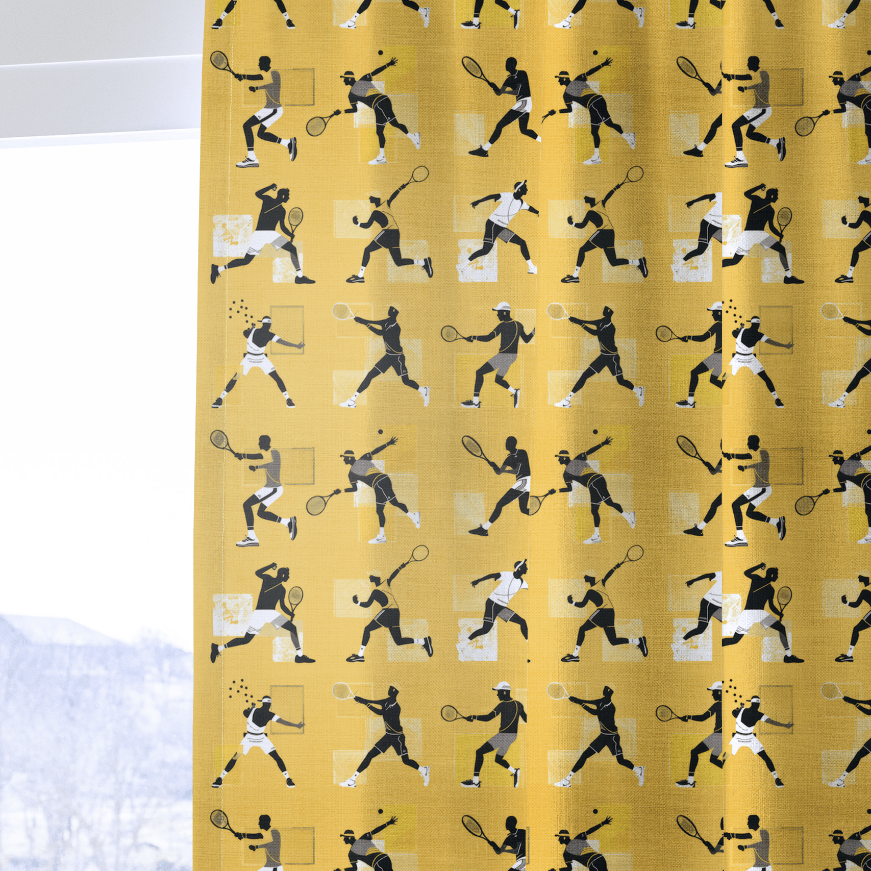 Matchpoint - Drapery - Benton Lane Home - Lemon Park