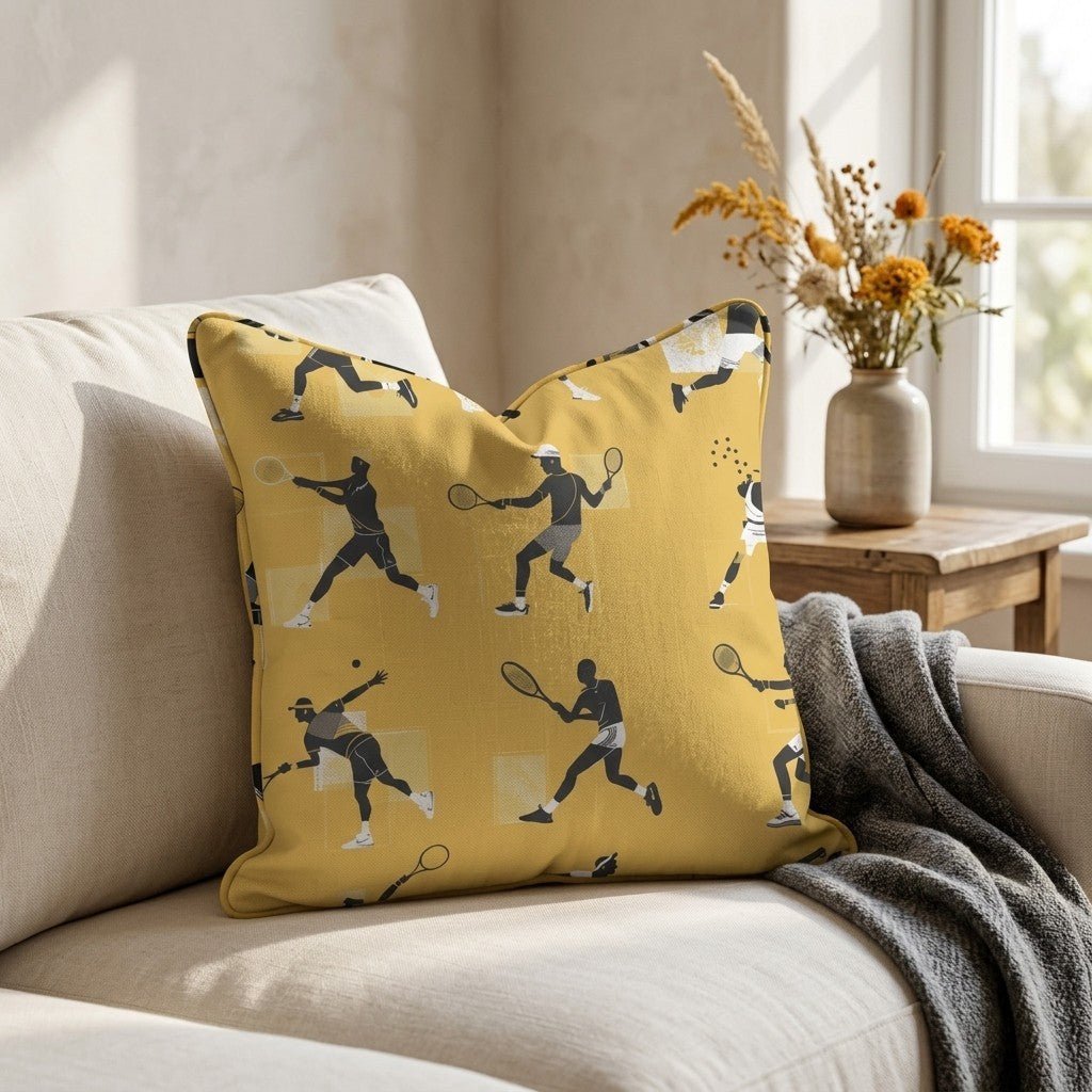 Matchpoint Throw Pillow - Benton Lane Home - Lemon Park