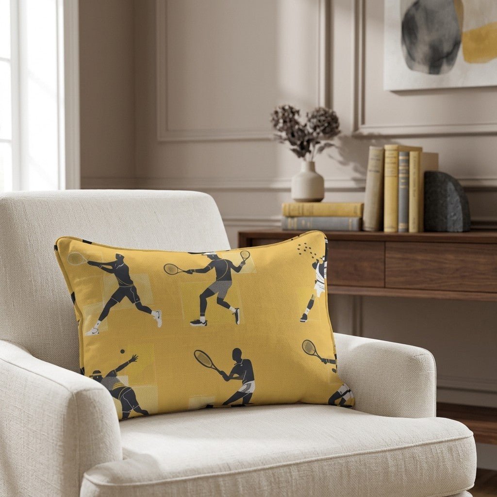 Matchpoint Throw Pillow - Benton Lane Home - Lemon Park