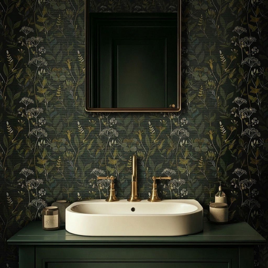 Mattie Faux Grasscloth Wallpaper - Painted Paper