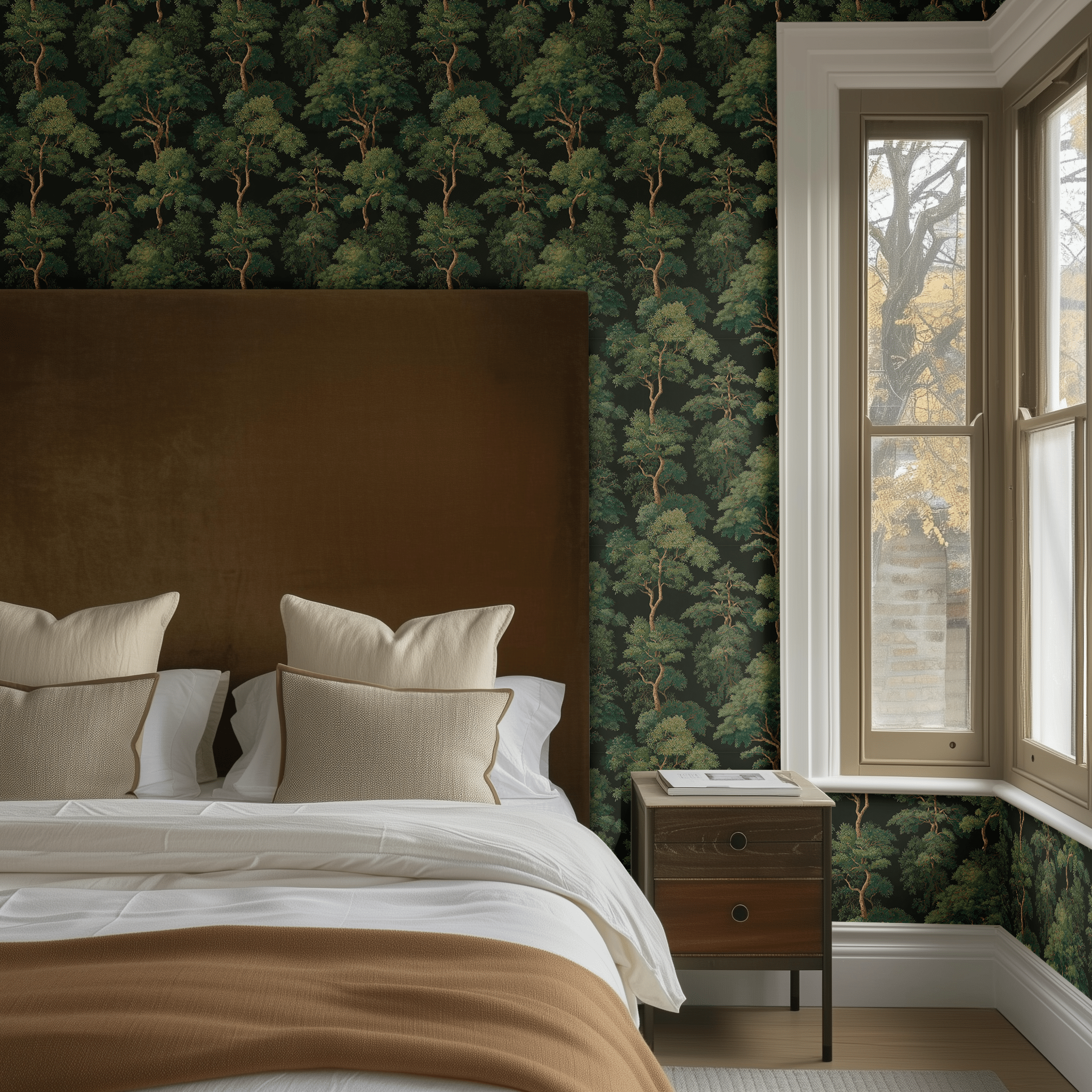 Maura Wallpaper - Benton Lane Home - Painted Paper