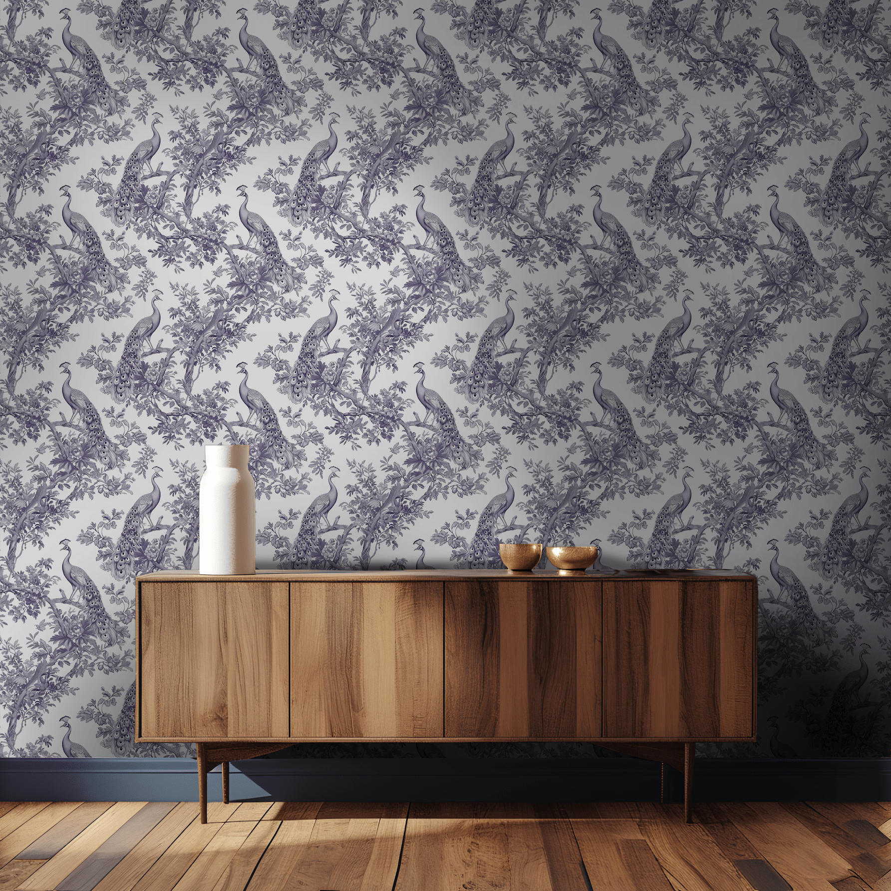 Maxfield Wallpaper - Benton Lane Home - Painted Paper