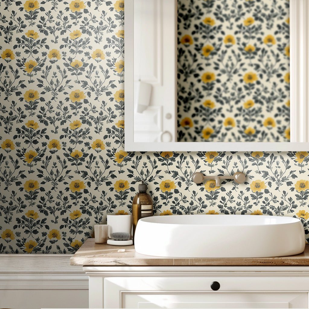 Mayfair Wallpaper - Benton Lane Home - Painted Paper