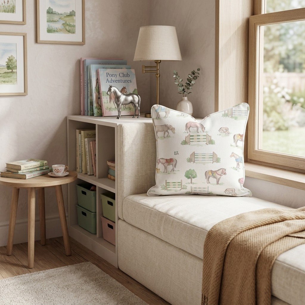 Meadow Canter Throw Pillow - Benton Lane Home - Hillcroft Home