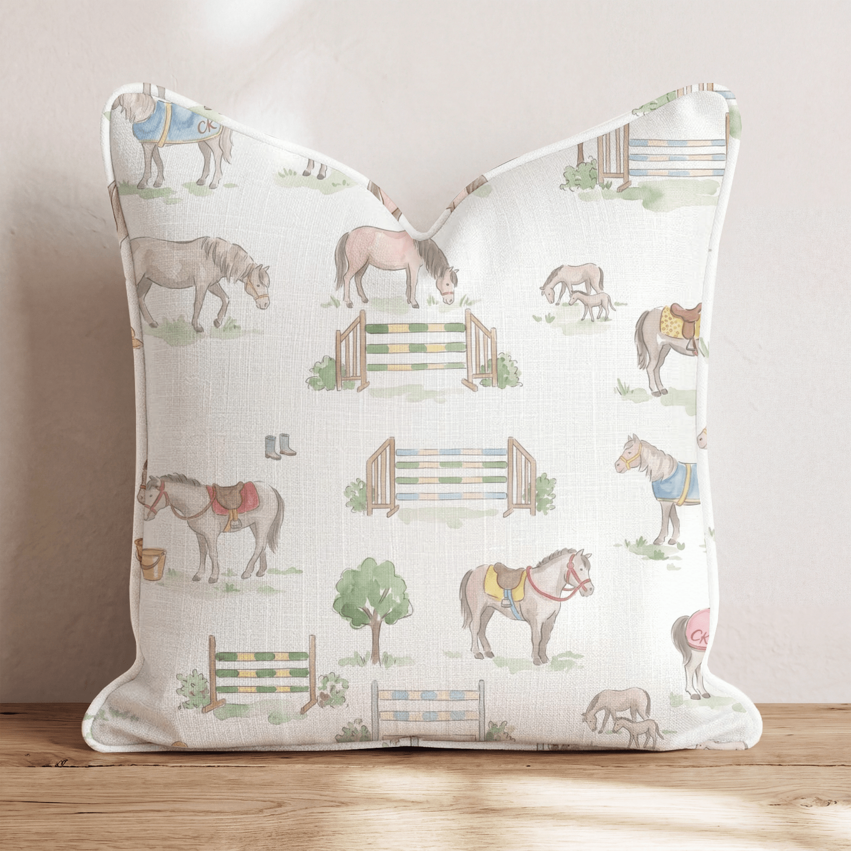 Meadow Canter Throw Pillow - Benton Lane Home - Hillcroft Home