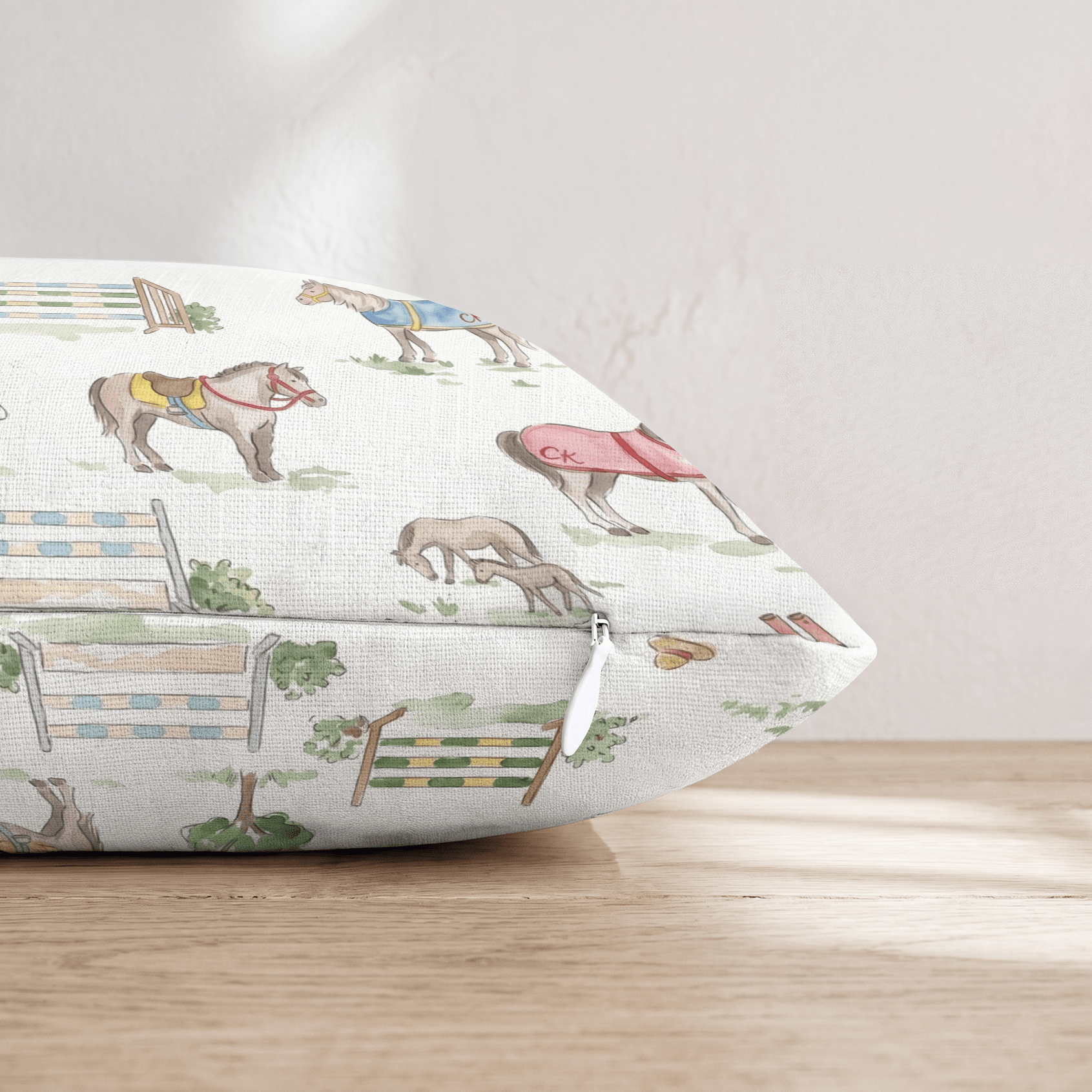 Meadow Canter Throw Pillow - Hillcroft Home