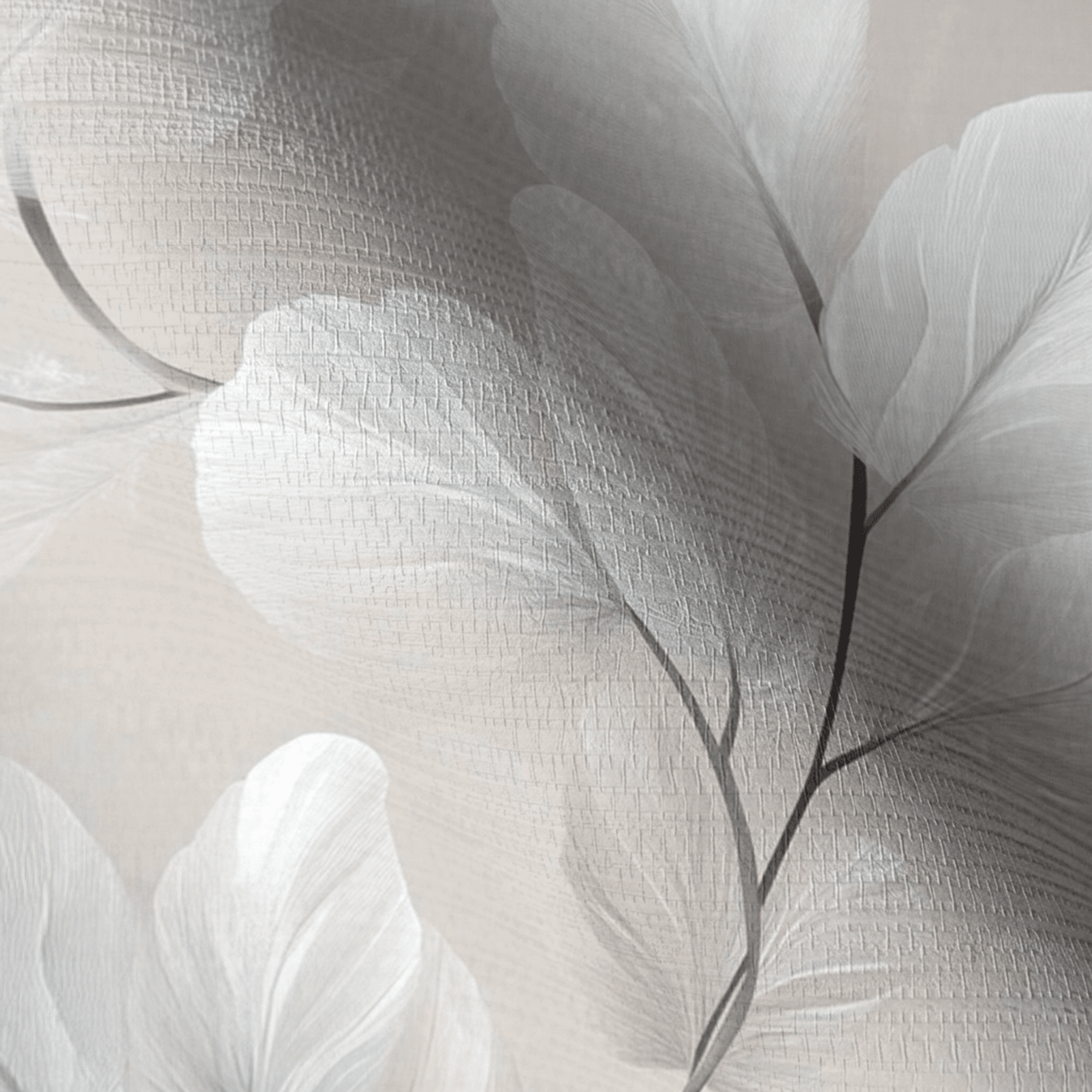 Meadow Glow Faux Grasscloth Wallpaper - Painted Paper