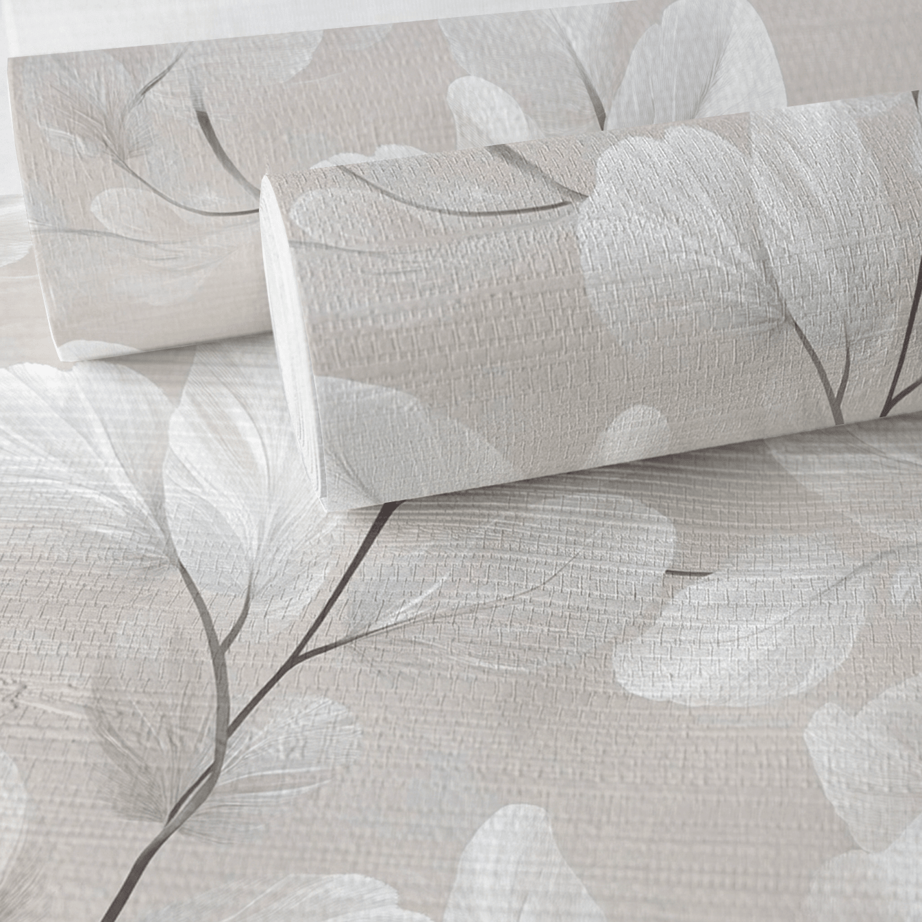 Meadow Glow Faux Grasscloth Wallpaper - Painted Paper