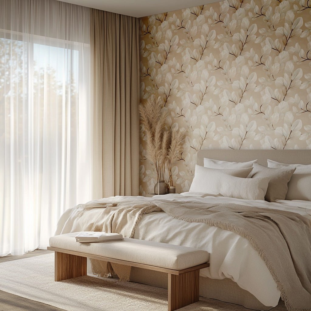 Meadow Glow Wallpaper - Benton Lane Home - Painted Paper