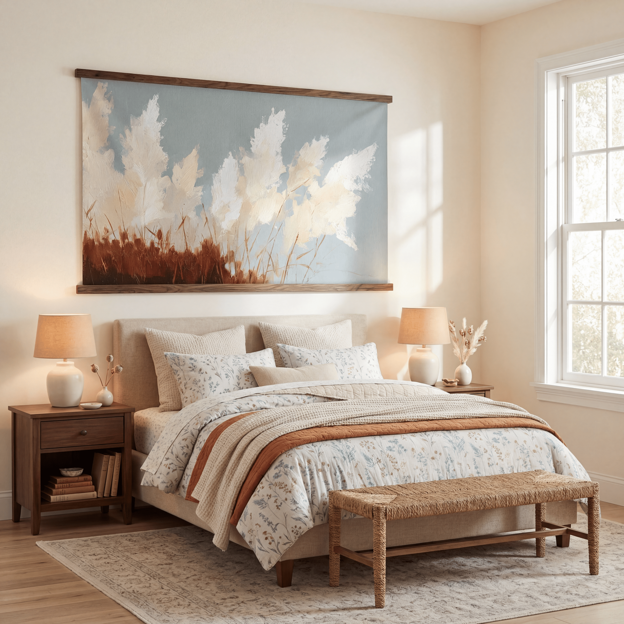 Meadowlight Brushwork - Tapestry - Benton Lane Home - Lemon Park