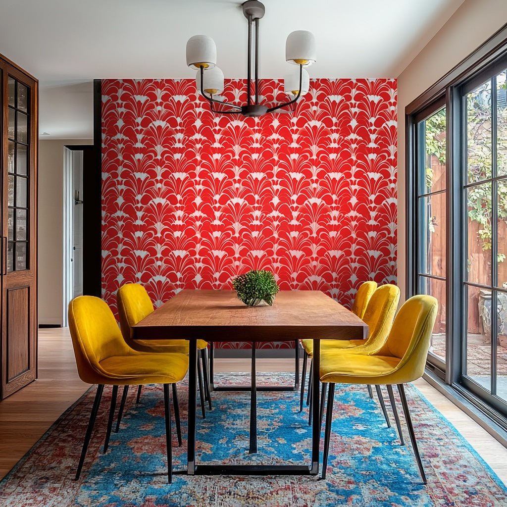 Melissa Wallpaper - Benton Lane Home - Painted Paper