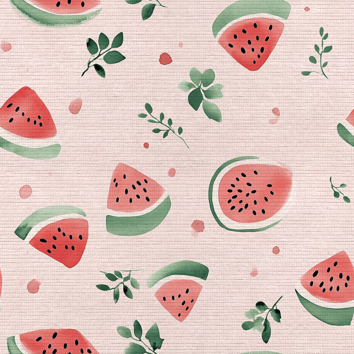 Melon Crush Faux Grasscloth Wallpaper - Benton Lane Home - Lemon Park