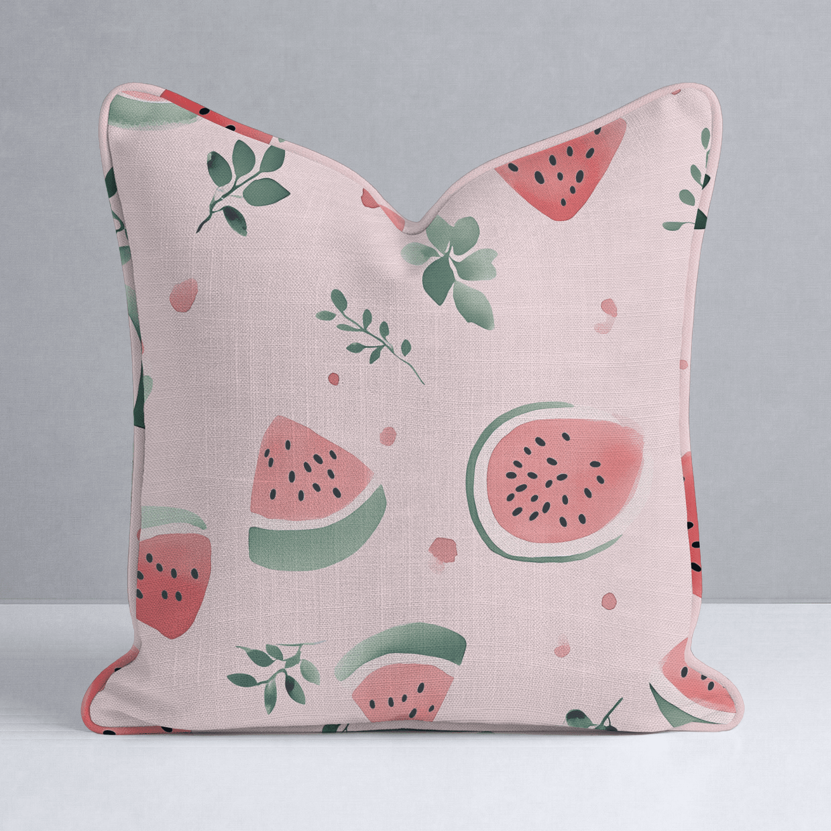 Melon Crush Throw Pillow - Benton Lane Home - Lemon Park