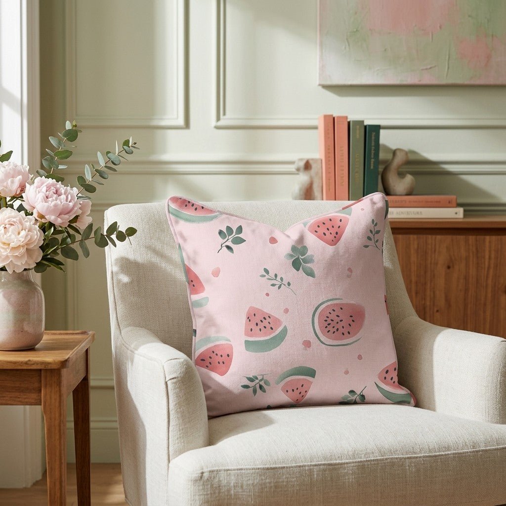 Melon Crush Throw Pillow - Benton Lane Home - Lemon Park