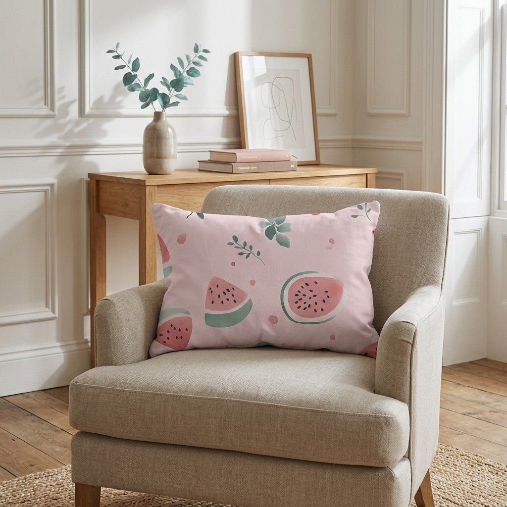 Melon Crush Throw Pillow - Benton Lane Home - Lemon Park