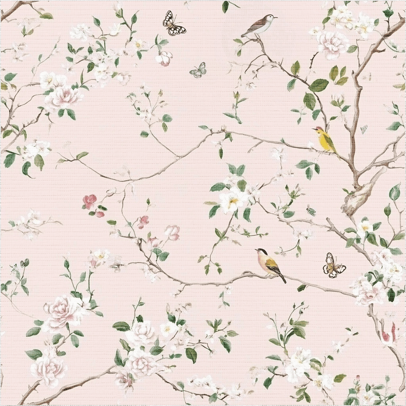 Mena Faux Grasscloth Wallpaper - Painted Paper