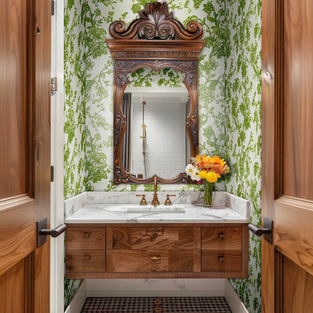 Mercer Wallpaper - Benton Lane Home - Painted Paper